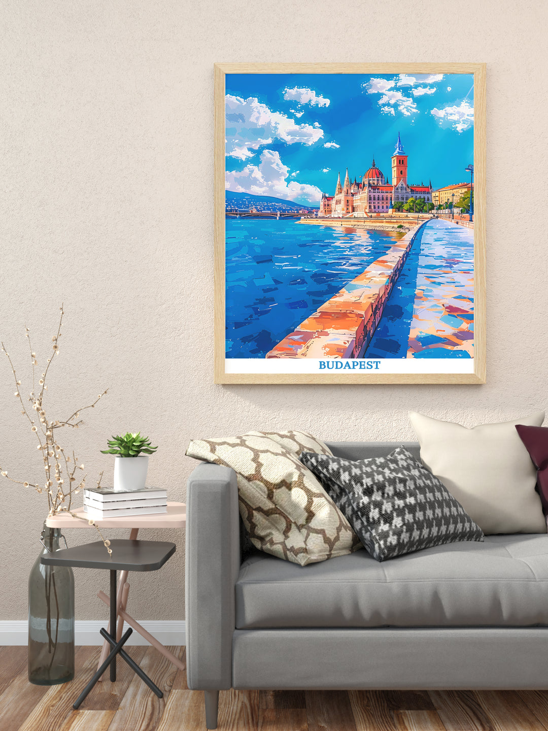 Explore Hungary with Budapest Travel Print - Perfect Gifts for Art Lovers
