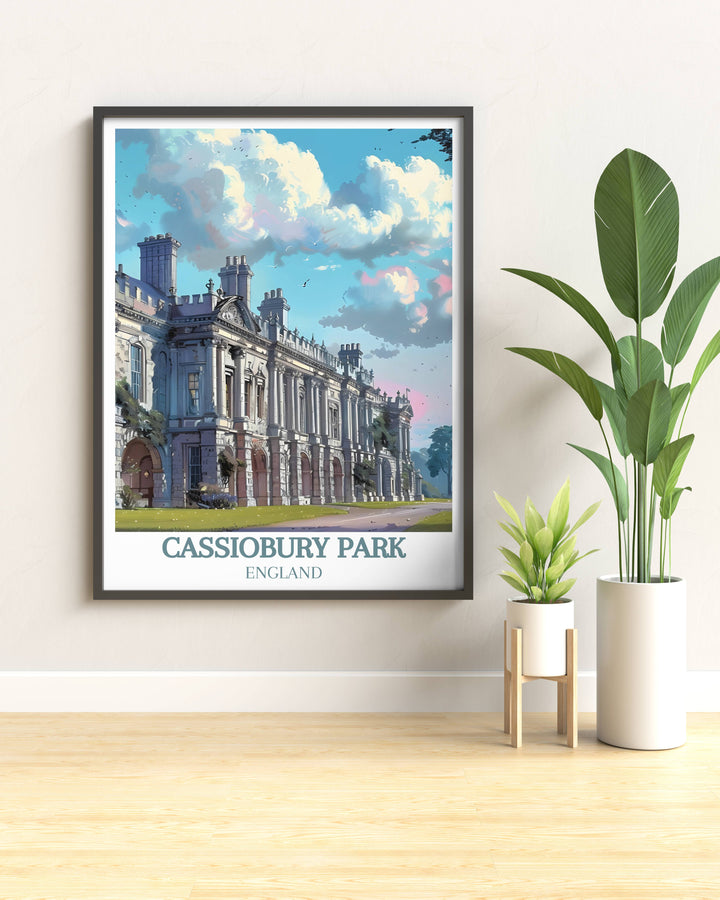 Cassiobury Park Modern Wall Décor - Cassiobury Park Mansion Art Prints - England Prints