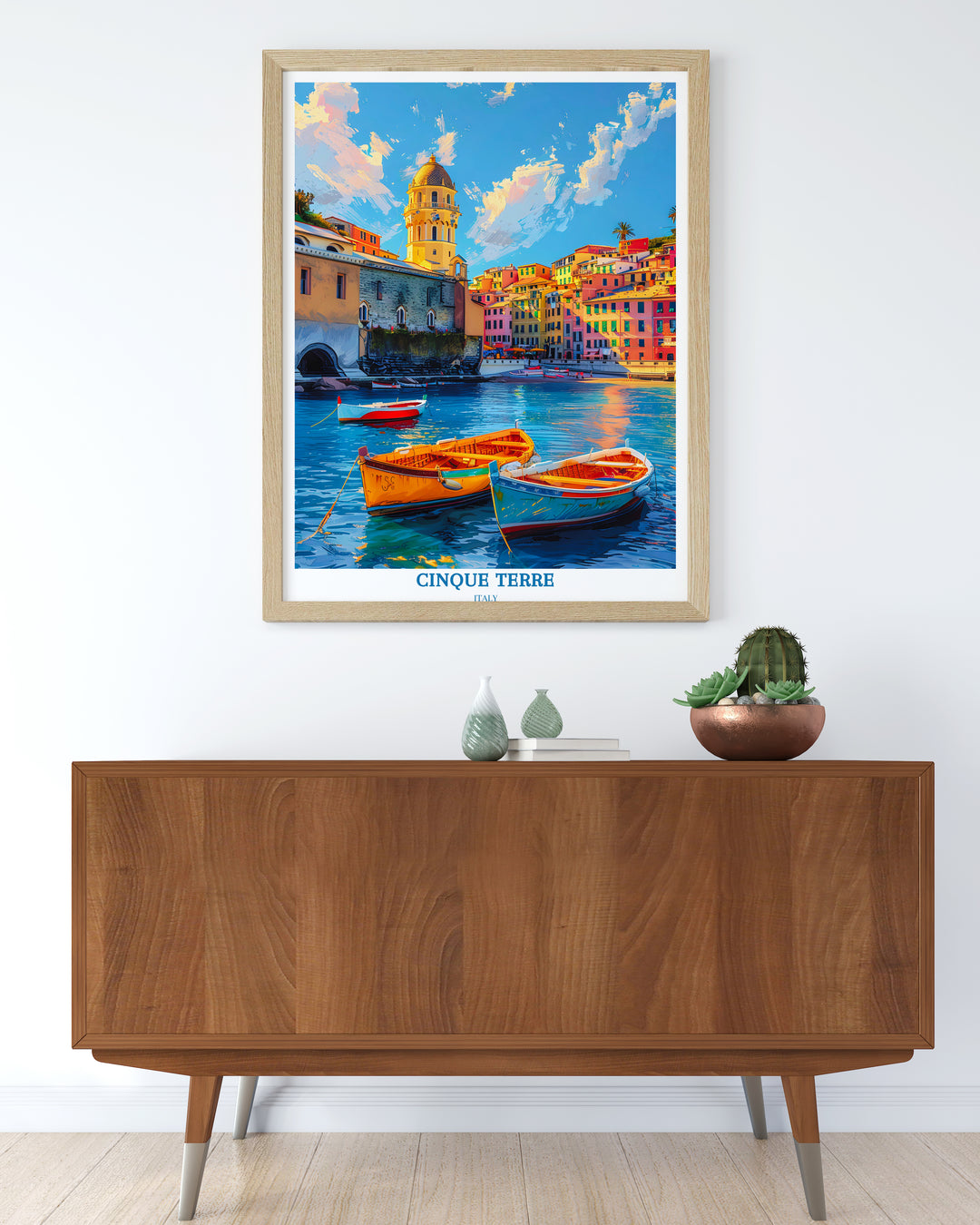 Cinque Terre Elegance - Superbes impressions de voyage et art Vernazza pour la décoration intérieure