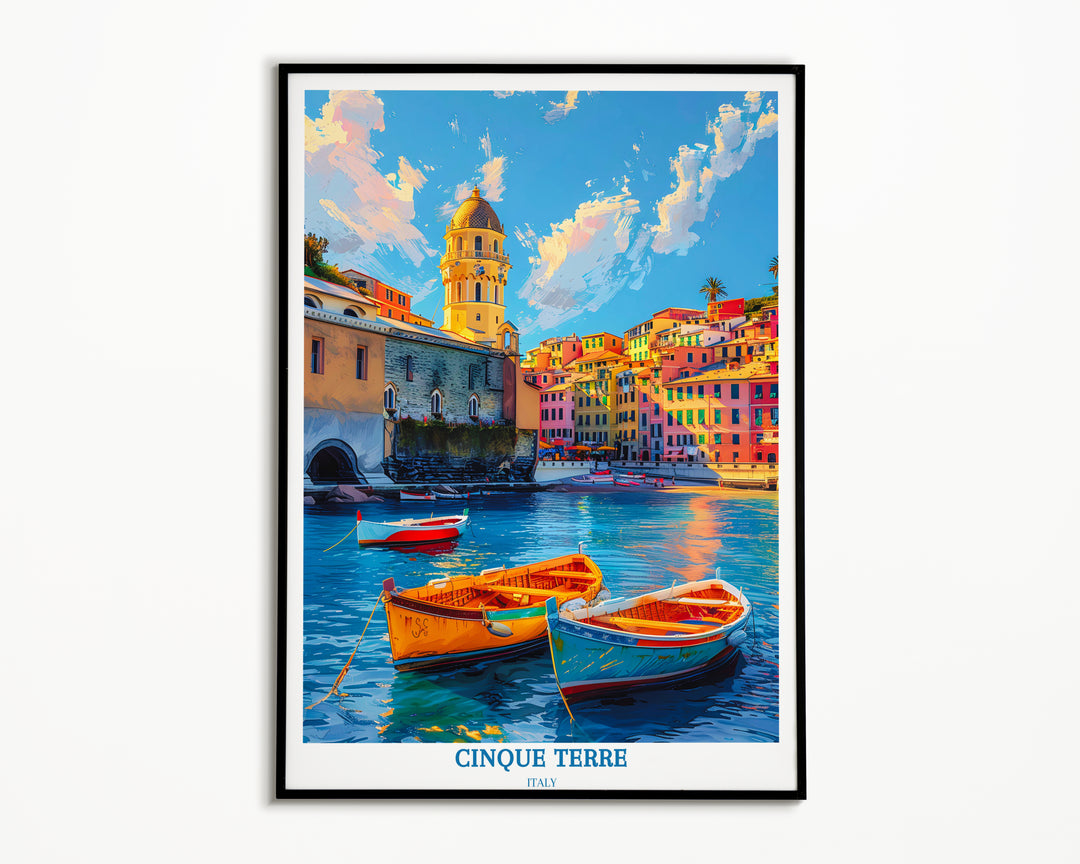 Cinque Terre Elegance - Stunning Travel Prints & Vernazza Art for Home Decor