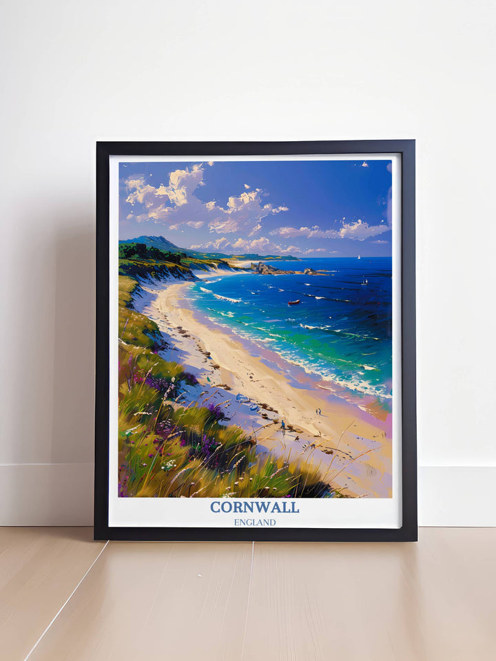 Cornwall Reiseposter - England - Cornwall Kunst - Cornwall Geschenk - Wand kunstdruck 