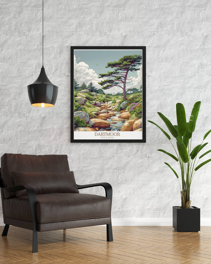 Experience the timeless allure of Dartmoor National Park with our captivating artwork, each piece meticulously crafted to celebrate the unique landscapes and rich heritage of this iconic UK destination