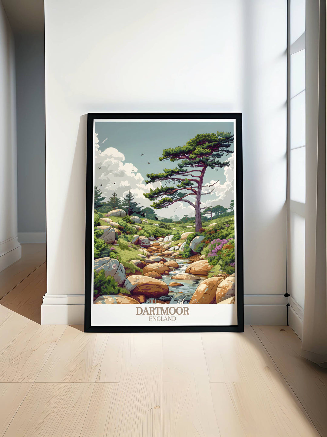 Immerse yourself in the tranquil beauty of Dartmoor National Park with our captivating artwork, perfect for igniting your sense of adventure and bringing the majesty of nature into your home