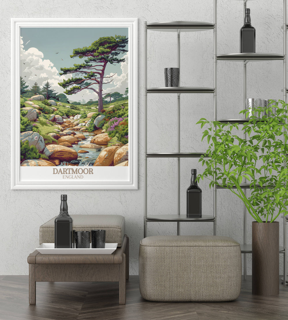 Captivate your senses and evoke a sense of wonder with our Dartmoor artwork, meticulously crafted to showcase the raw beauty and rugged charm of this enchanting destination, perfect for sparking your imagination and igniting your passion for the outdoors.