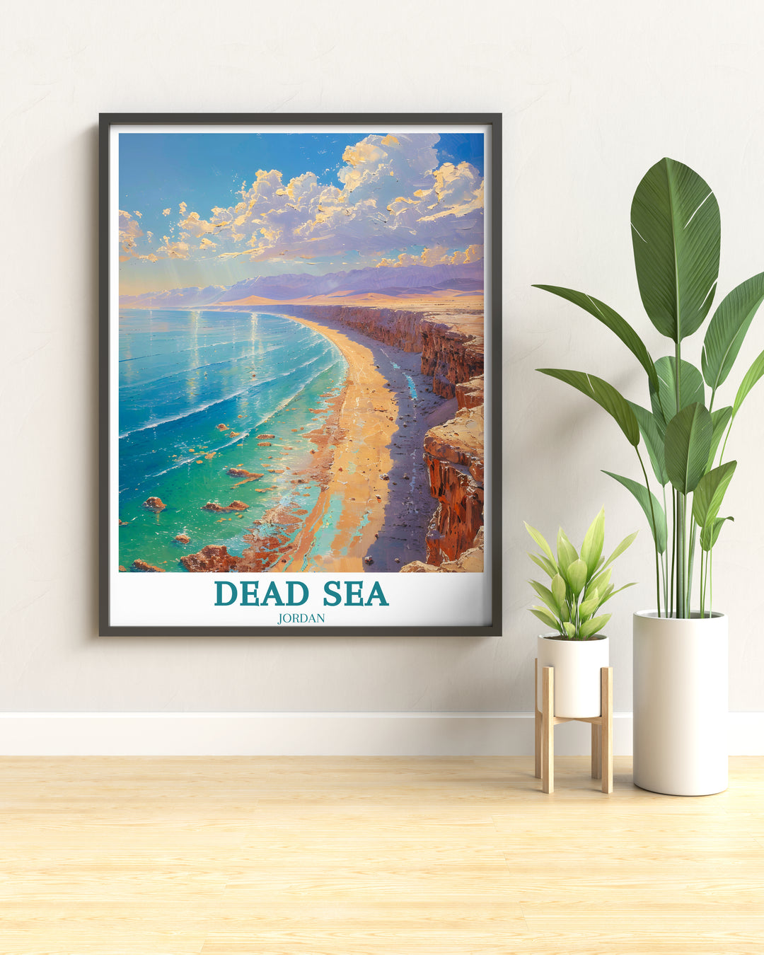 Between Israel and Jordan - Timeless Dead Sea Posters as Unique Gifts