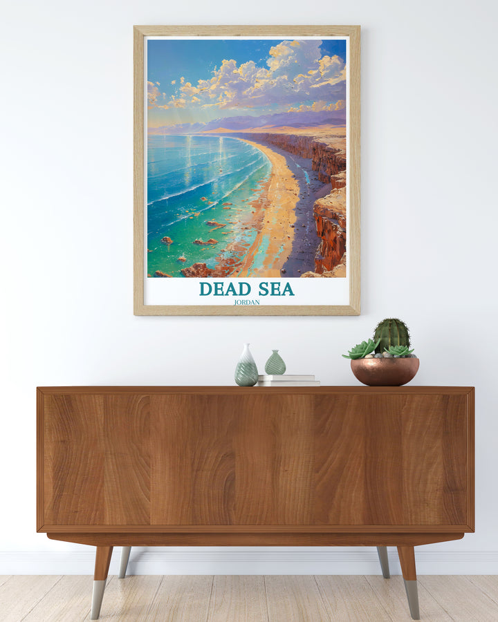Between Israel and Jordan - Timeless Dead Sea Posters as Unique Gifts