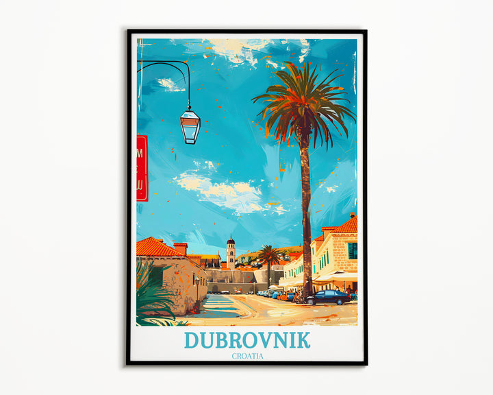 Remparts de la vieille ville de Dubrovnik - Tirages d'art de Dubrovnik pour les amateurs de voyages