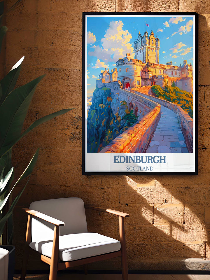 Royal Mile Reflections - Edinburgh Print - Tirages d'art écossais pour un décor élégant