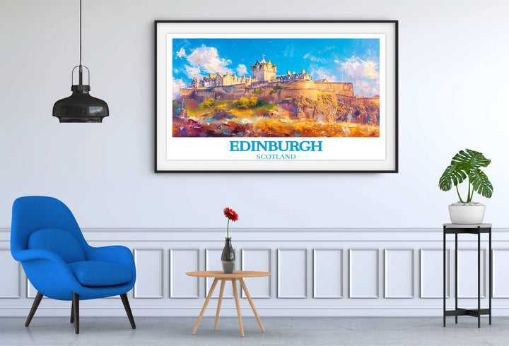 Tirages d'art du château d'Édimbourg - Un charme écossais intemporel pour vos murs 