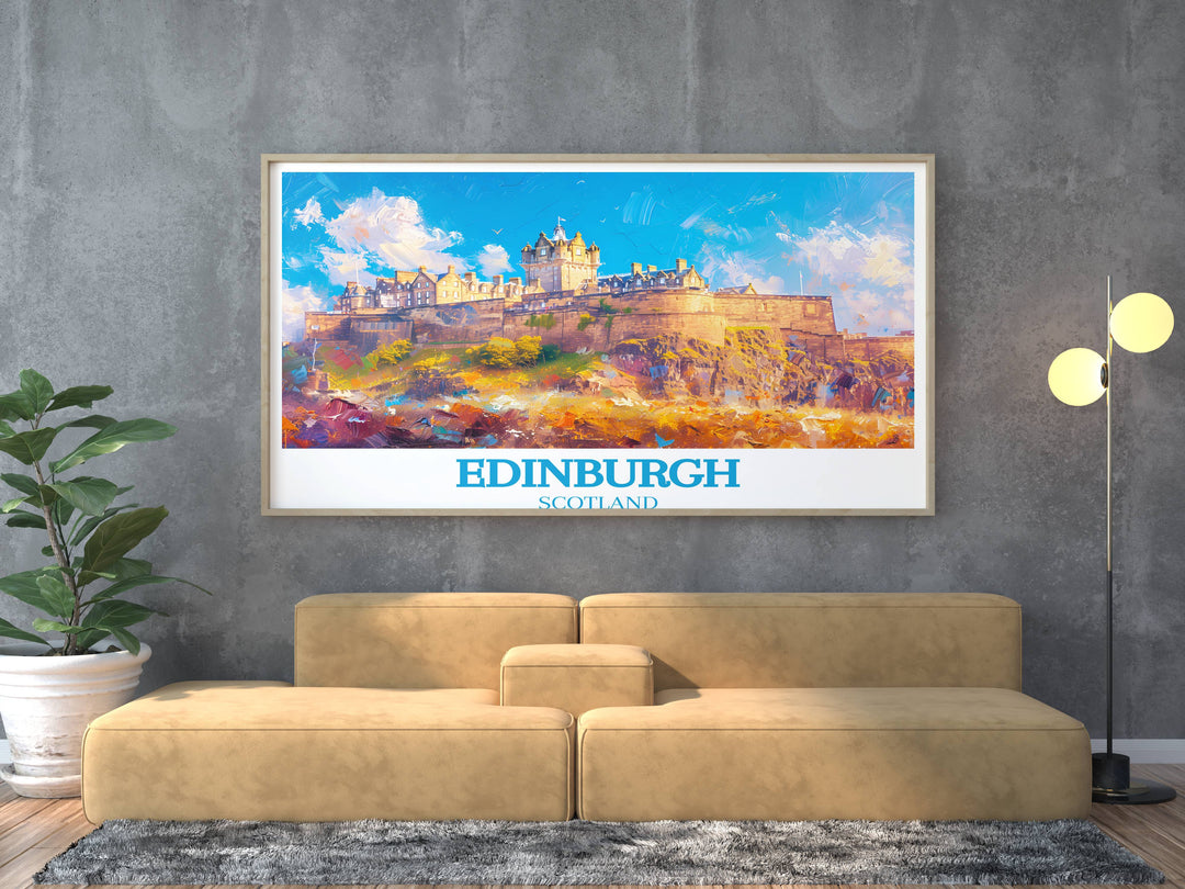 Edinburgh Castle Art Prints - Timeless Scottish Charm for Your Walls