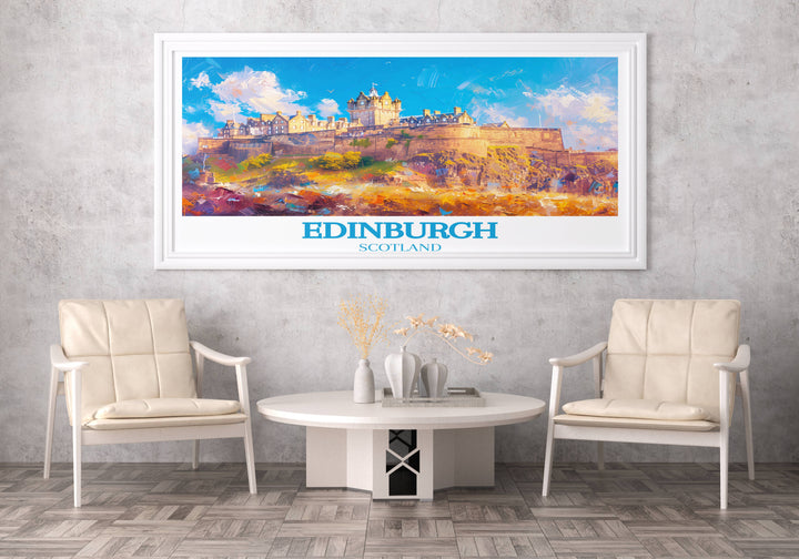 Edinburgh Castle Art Prints - Timeless Scottish Charm for Your Walls