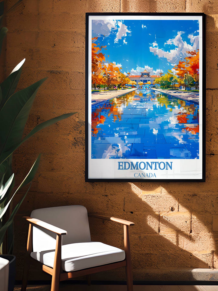 Edmonton Art Prints - Un mélange d’élégance urbaine et de charme naturel 