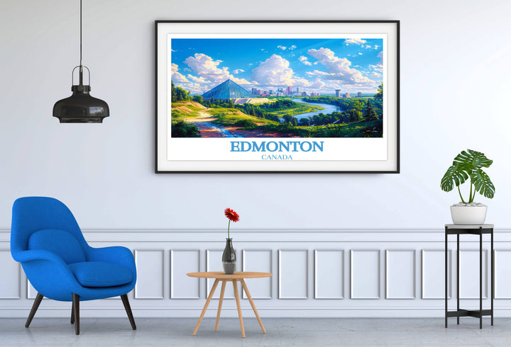 Edmonton Travel Print -  Captivating Art Prints and Posters for Enthusiasts and Travelers