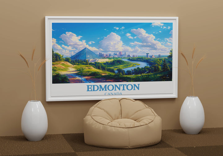 Edmonton Travel Print – Fesselnde Kunstdrucke und Poster für Enthusiasten und Reisende