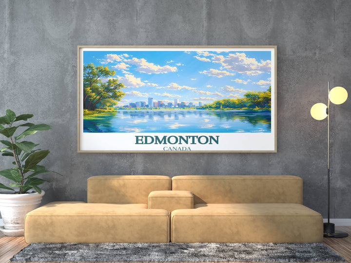 Von Edmonton inspirierte Kunstwerke für Sammler und Dekorliebhaber