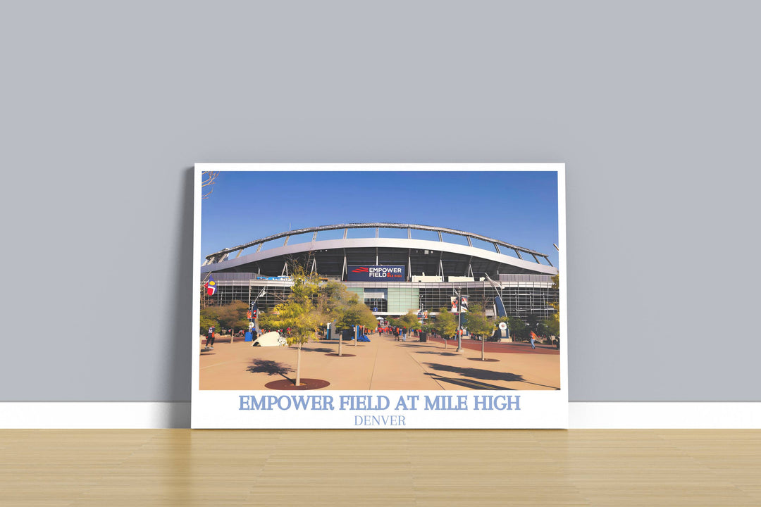 Mile High Stadiondekoration für Broncos-Fans – punkten Sie mit Broncos Pride