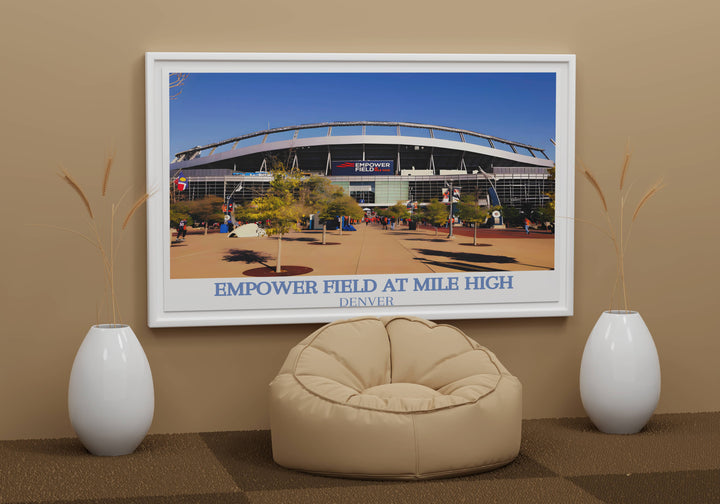 Décoration de stade Mile High pour les fans des Broncos – Marquez gros avec la fierté des Broncos