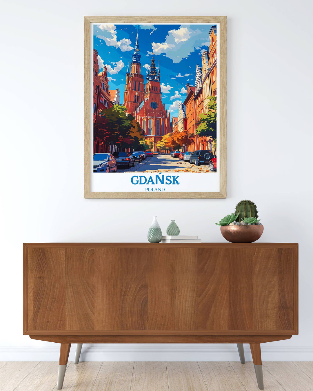 An elegant Gdańsk Wall Decor item that blends traditional and modern elements of Gdańsk, ideal for enhancing the aesthetic appeal of any room.