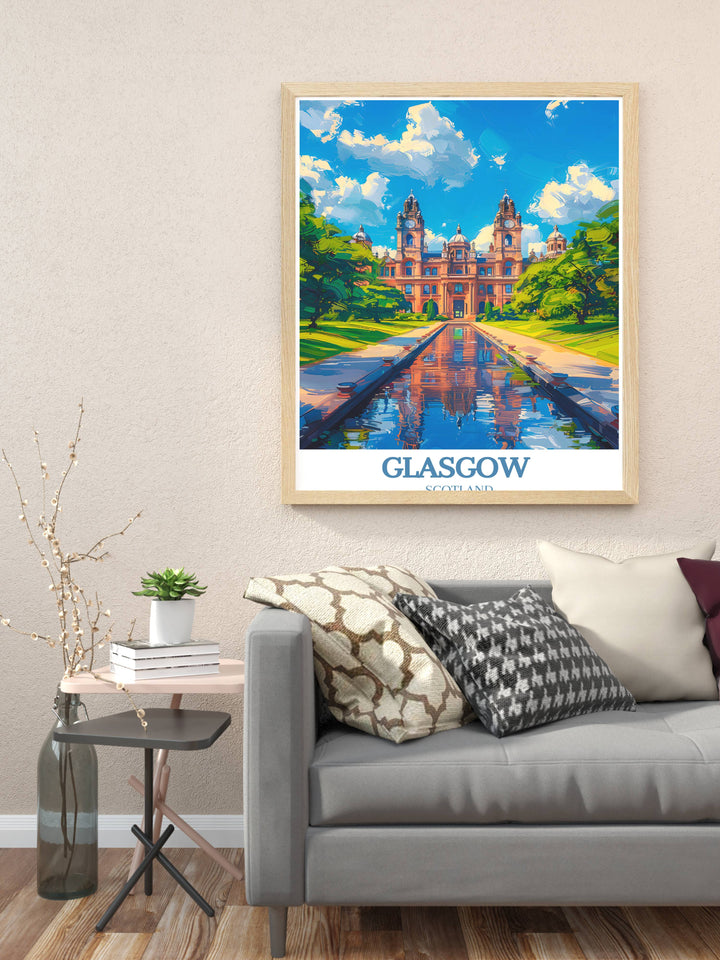 Featuring the adventure and beauty of Scotland, our Glasgow travel print wall art is meticulously designed to bring the essence of travel into homes, making it a perfect gift for art lovers and globe-trotters wishing to keep their travel memories alive