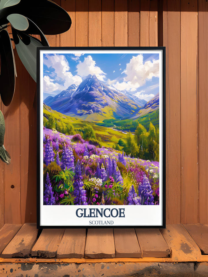 Unique Glencoe Gift Art, offering a piece of Scotlands soulful landscapes and rich heritage, ideal for collectors and enthusiasts alike.