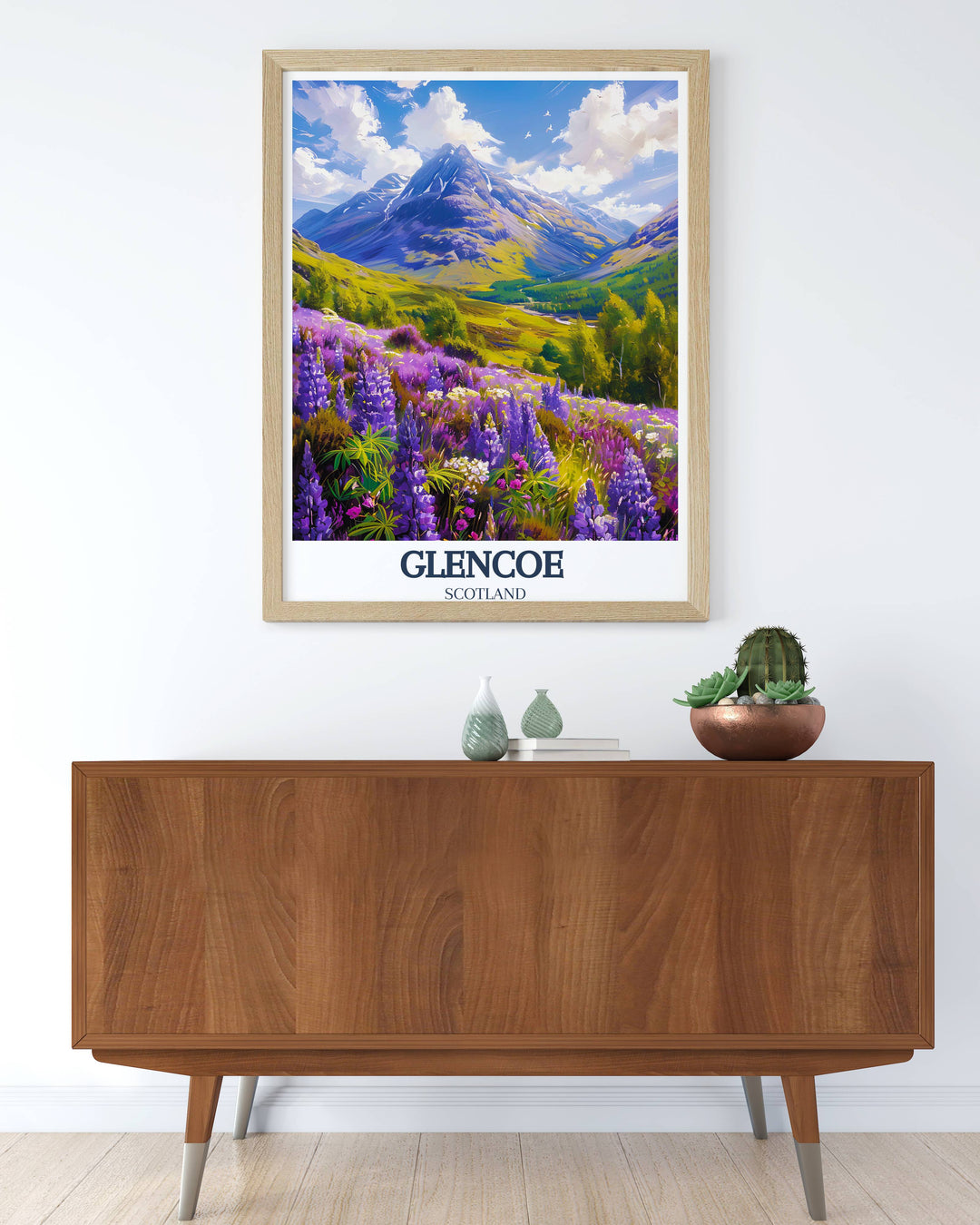 Embrace the romance of Scottish highlands with Lovers Scotland Art, where each brushstroke tells a story of love, adventure, and beauty in Glencoe.