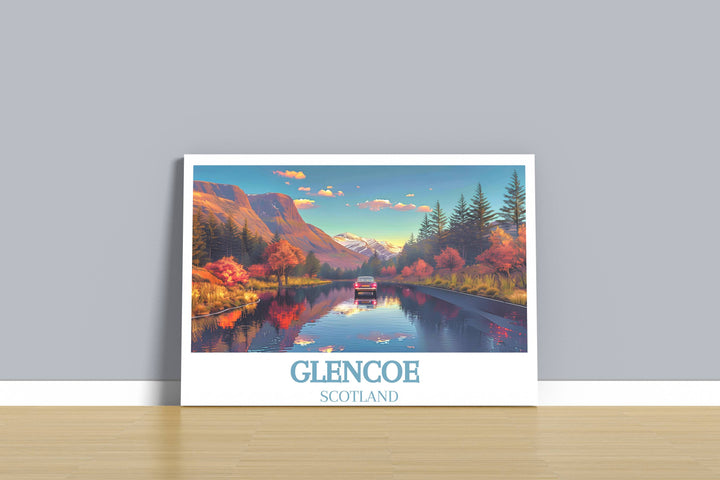Each Scottish Art piece in our collection tells a story of Glencoe’s natural splendor, designed to inspire and enchant.
