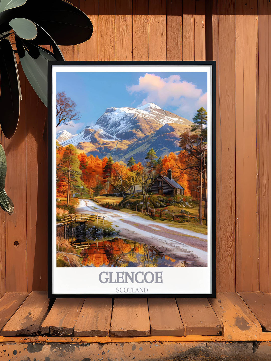 Wall Art Glencoe featuring the iconic rugged terrains and mystical vistas, capturing the essence of Scottish wilderness in every stroke.