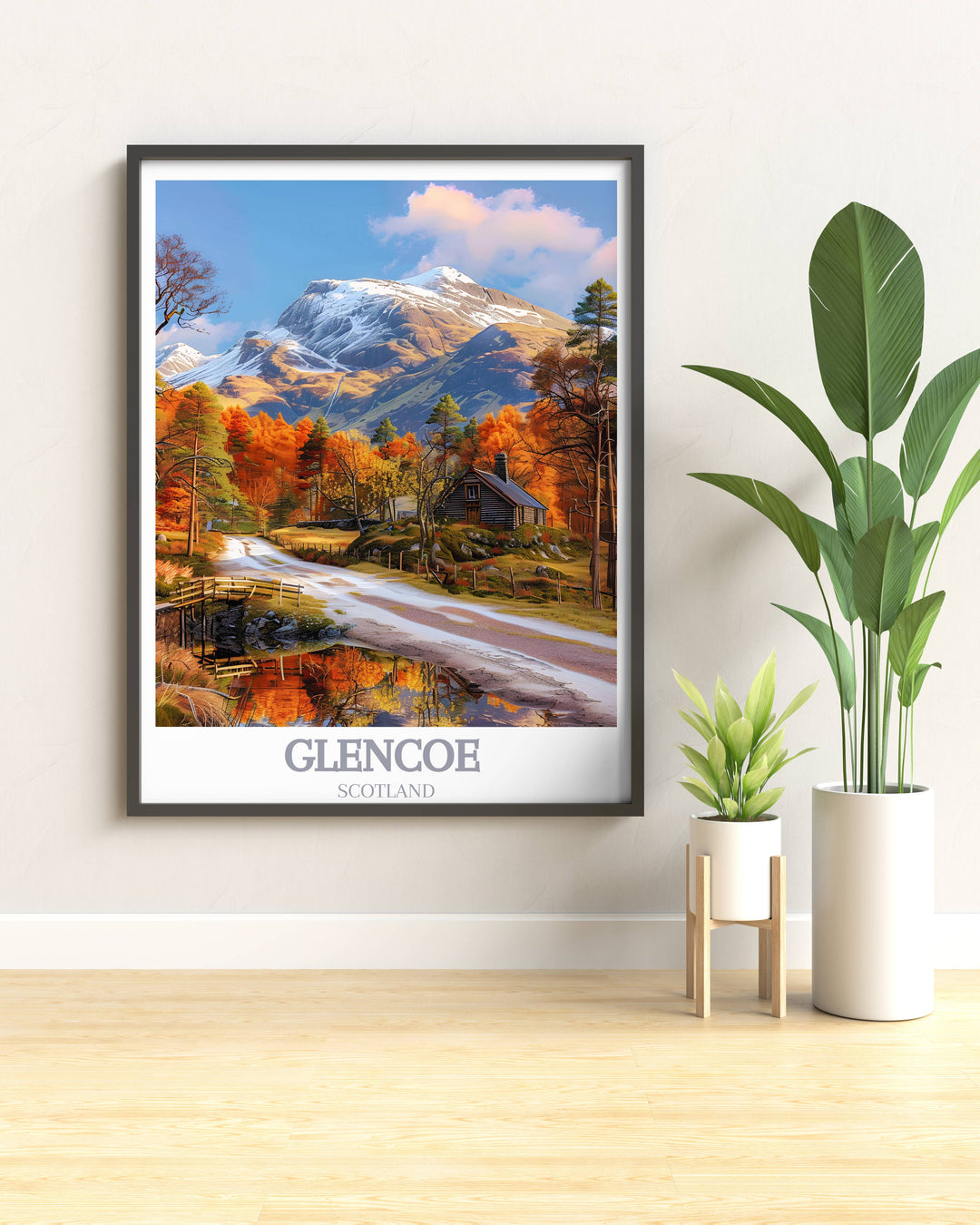 Glencoe Gift Art that celebrates the rich heritage and natural splendor of Scotland, ideal for anyone who cherishes this enchanting land.