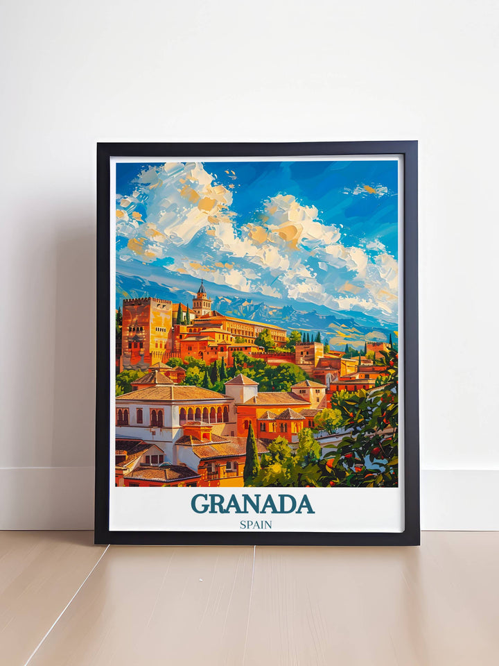 Elevate your decor with stunning Granada Prints, showcasing iconic landmarks and vibrant scenes from this historic Spanish city.