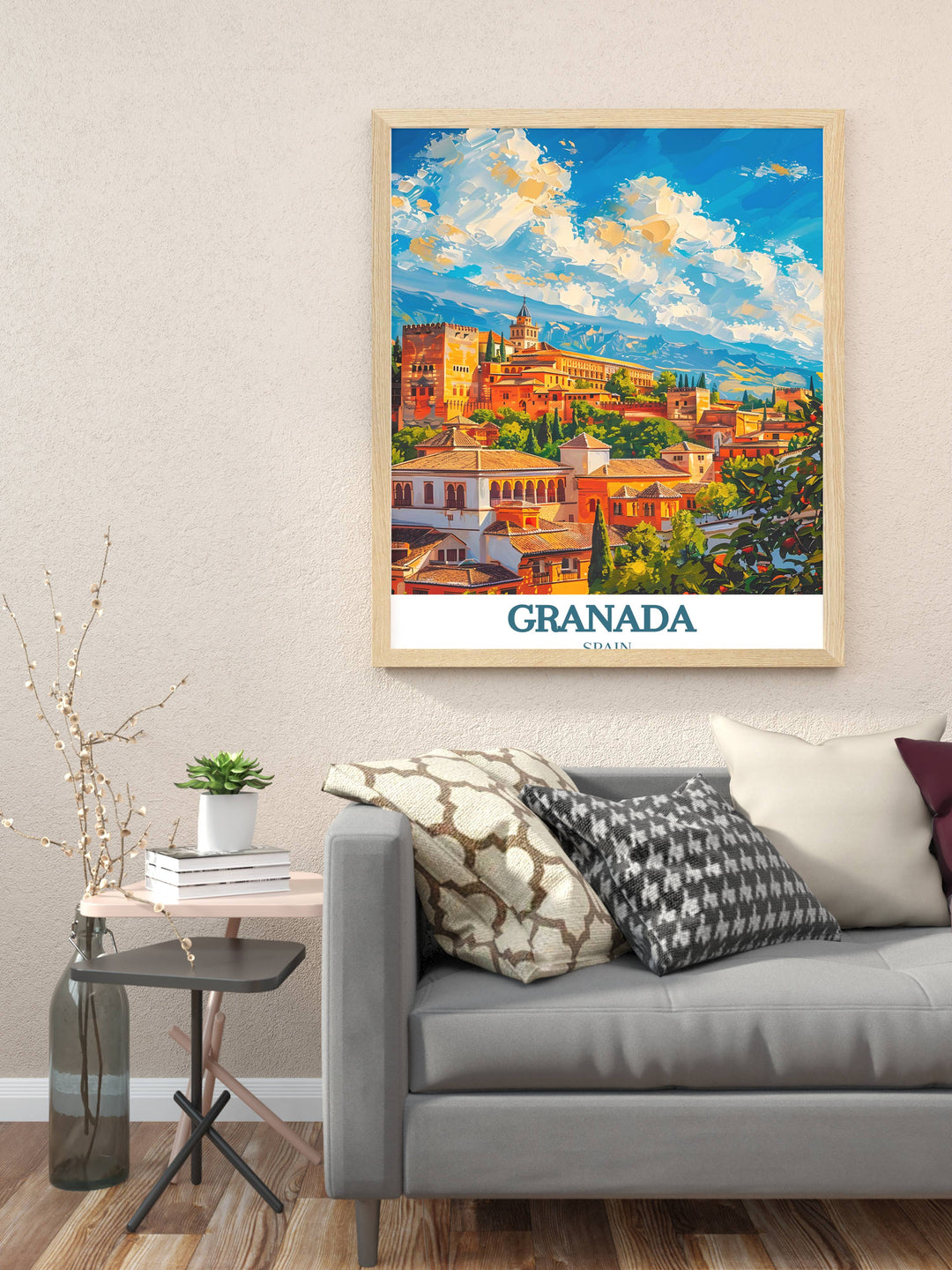 Add a touch of Spanish culture to your home with vibrant Granada Spain Art, perfect for infusing any space with Andalusian flair.