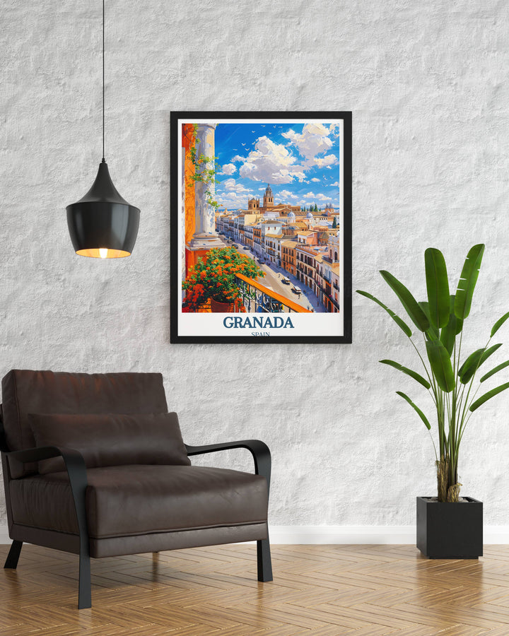 Discover the magic of Granada with our curated collection of Granada Art Prints, each piece offering a glimpse into the city's rich history.