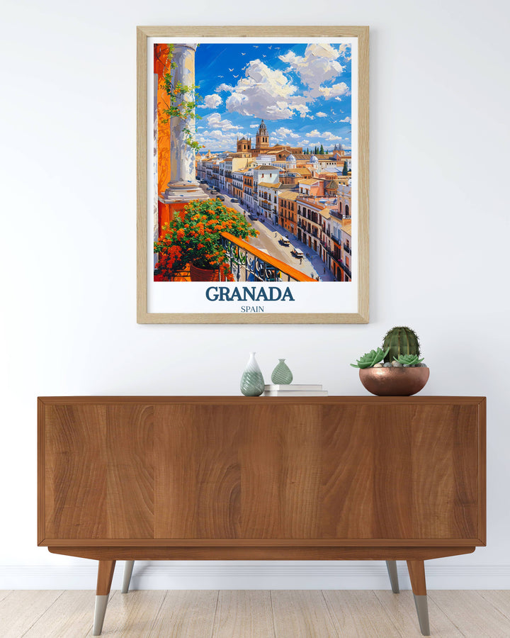 Explore the charm of Granada through our exquisite Granada Artwork, each piece capturing the city's unique allure.
