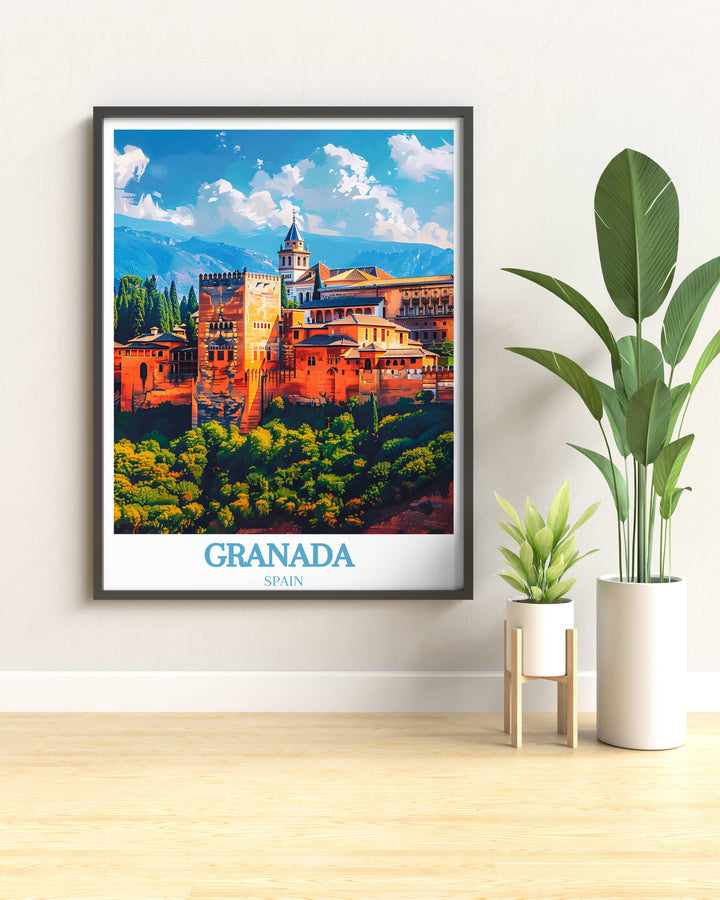 Celebrate the spirit of Granada with our captivating Granada Poster, a tribute to the city's rich heritage and architectural marvels.