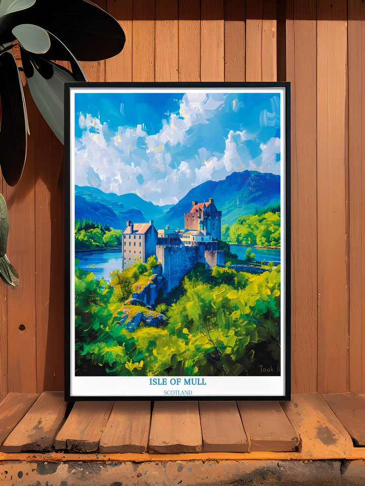 Isle of Mull Schottland Reisedruck – Duart Castle Reisedruck – Schottland Kunstgeschenk 