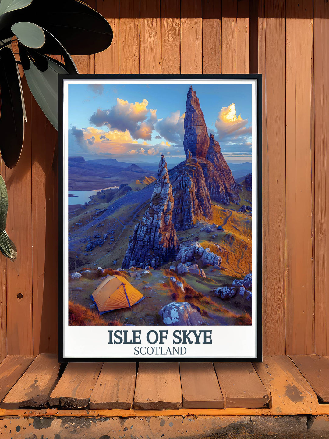 Artistic Scotland Wall Art capturing the essence of Scottish nature, a sophisticated addition to any home or office decor.