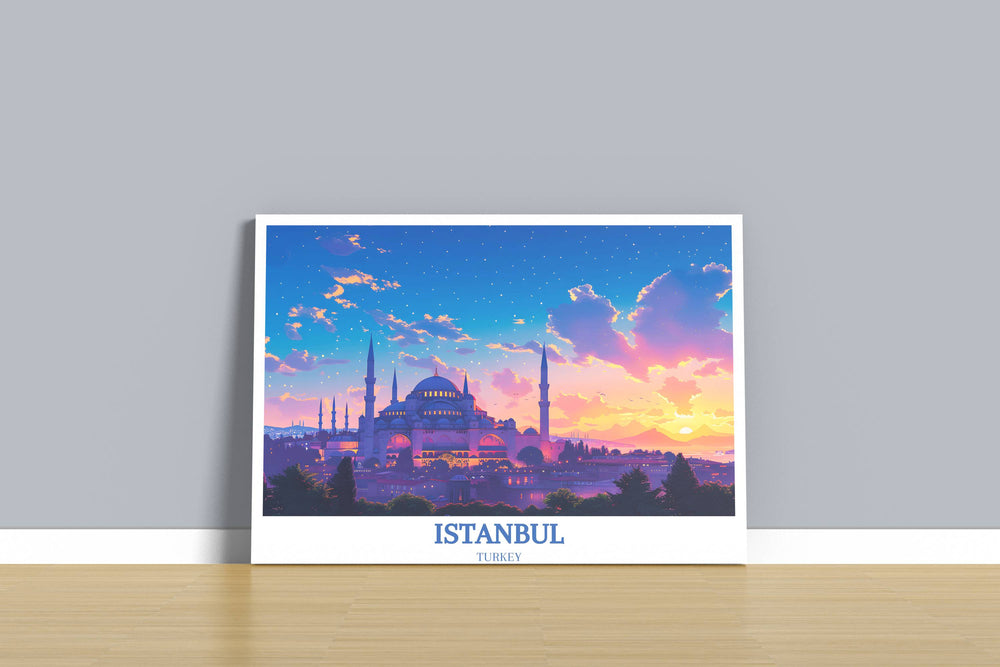 Stunning Hagia Sophia painting bringing the beauty and grandeur of Istanbuls iconic landmark to life.