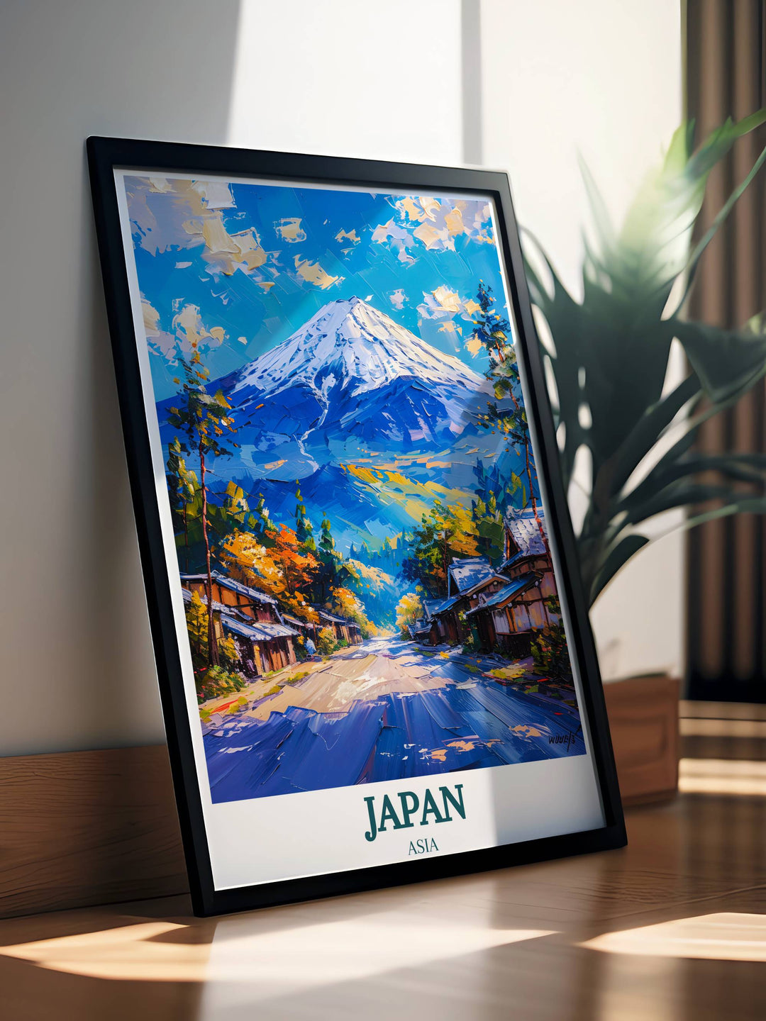 Art lovers will appreciate this Japan travel print of Mount Fuji, perfect for Tokyo art lover gifts.