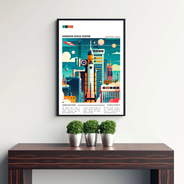 Designed by MapYourDreams, this captivating NASA Wall Art design brings the cosmic energy and scientific innovation of Houston Texas straight into your study or living room. Available in flexible display finishes including unframed prints, gallery wrapped canvas, and custom frames.