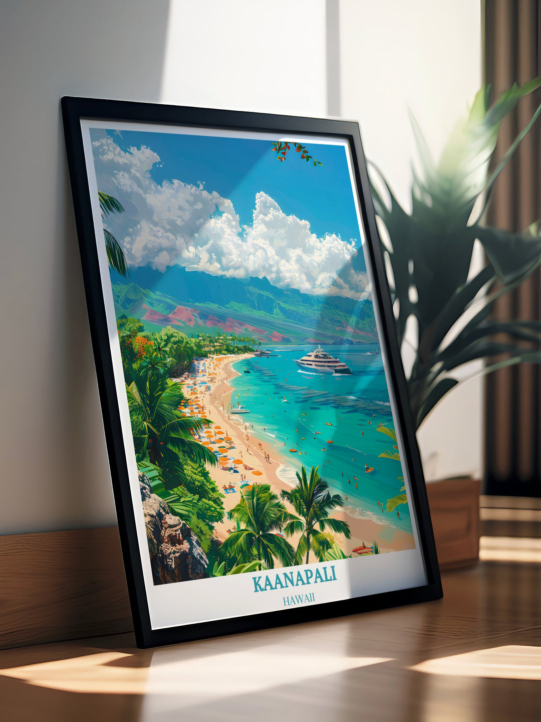 Kaanapali Print -  Kaanapali Hawaii Print