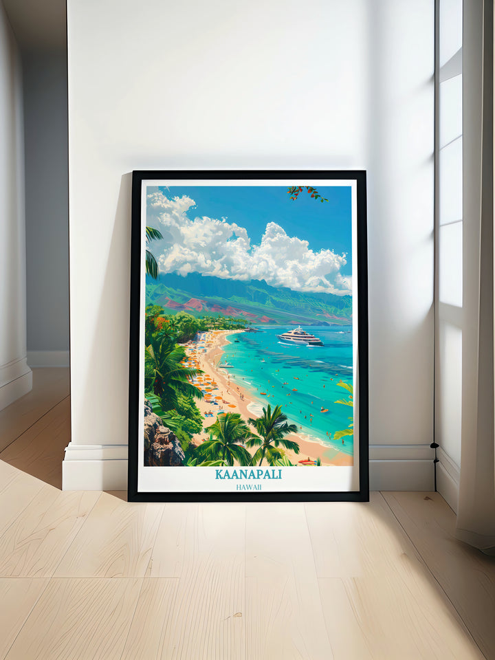 Kaanapali Print -  Kaanapali Hawaii Print