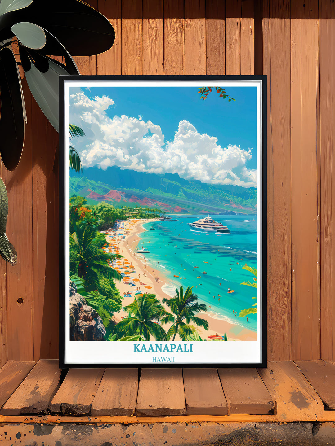 Kaanapali Print -  Kaanapali Hawaii Print