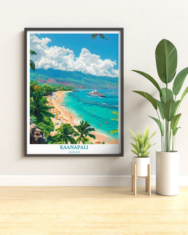 Kaanapali Print -  Kaanapali Hawaii Print