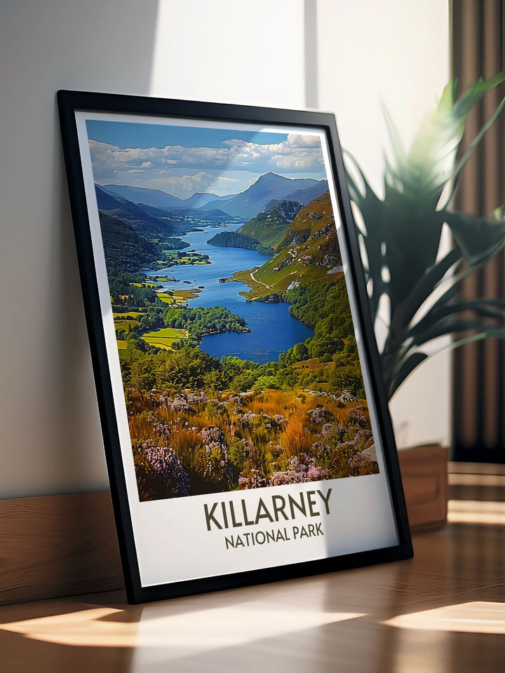 Canvas art of the Gap of Dunloe, capturing the rugged beauty of Irish landscapes suitable for adventure lovers