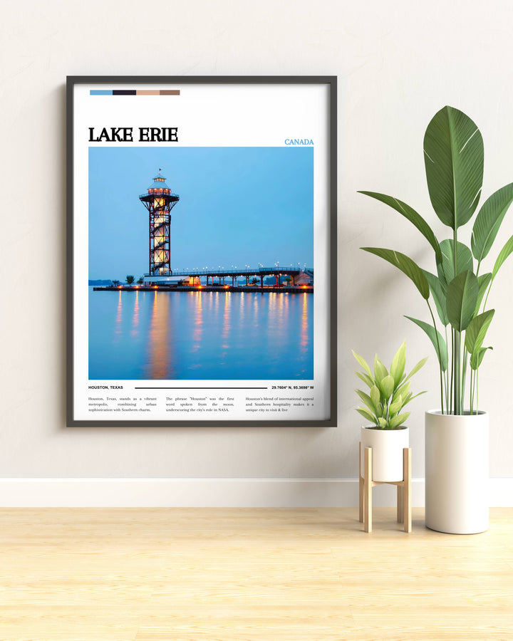 Lake Erie Prints and Wall Art - Lake Erie Artwork for Perfect Home Decor - Digital Lake Erie Art Prints