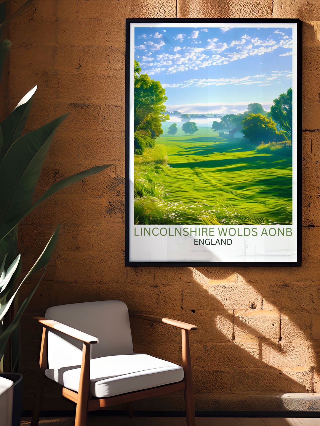Vintage inspired art showcasing the heritage and beauty of rural England, suitable for adding a historical dimension to your decor.