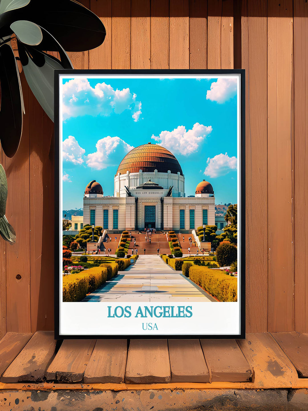 Decorative pieces inspired by the architectural beauty of Griffith Observatory, blending science and art.