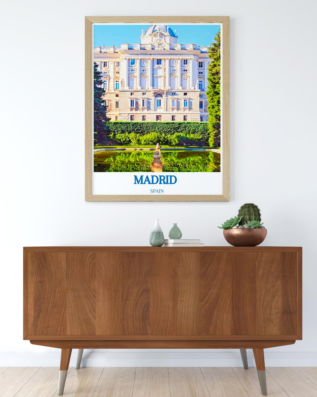 Vintage and modern mix in Spanish posters, highlighting famous landmarks and cultural symbols.