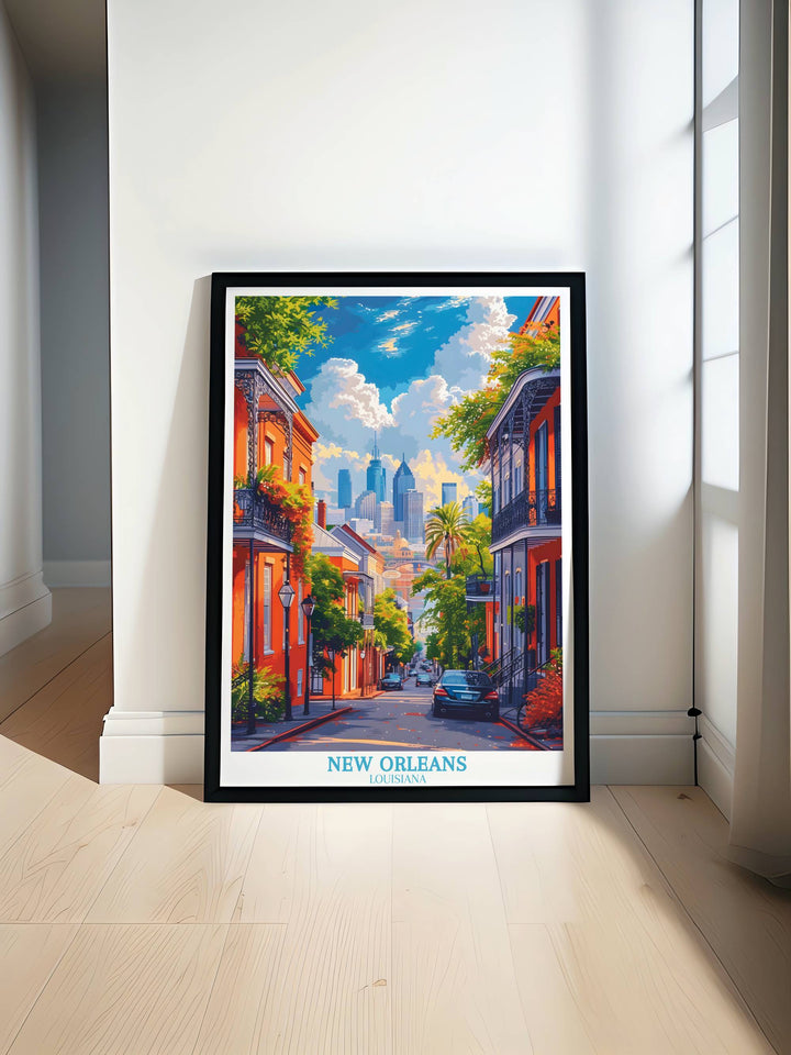 New Orleans Travel Print - Travel Poster Gift For New Orleans