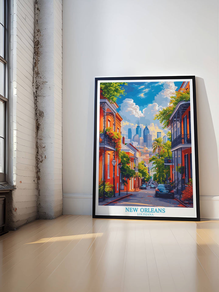 New Orleans Travel Print - Travel Poster Gift For New Orleans