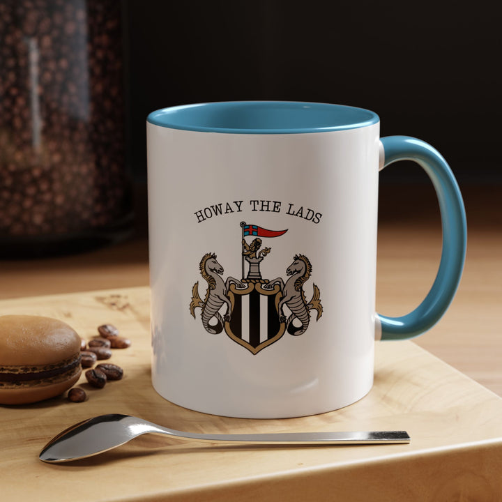 Newcastle United Mug - Official Club Crest Coffee & Tea Cup | Magpies Supporter Gift